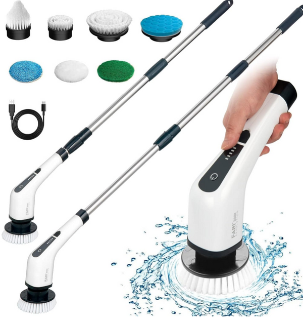 Cepillo De Limpieza Eléctrico 9 En 1 MEGACLEAN® - ULTIMAS UNIDADES EN STOCK